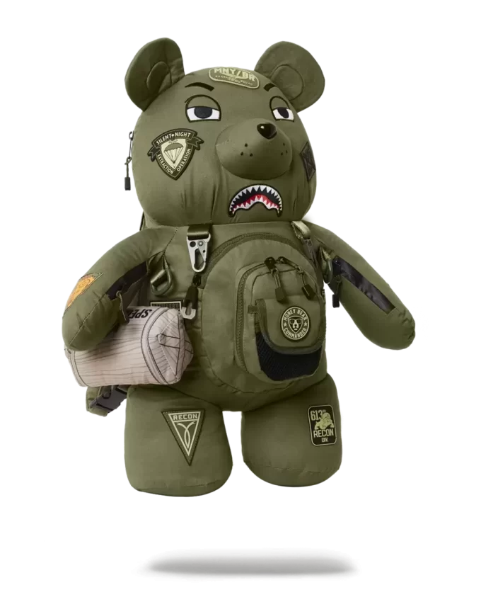 SPECIAL OPS FULL THROTTLE MONEYBEAR TEDDYBEAR RUCKSACK