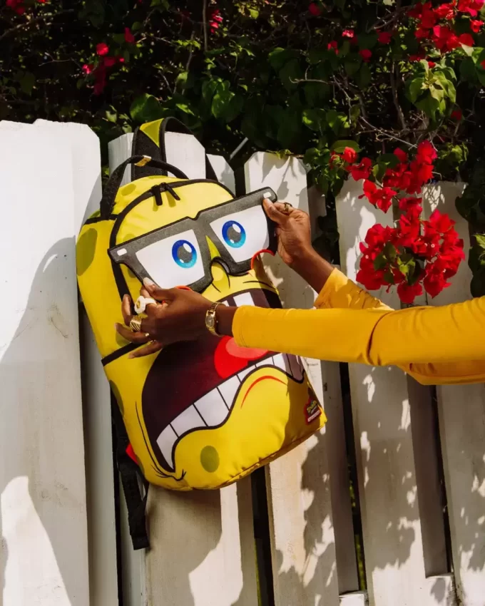 SpongeBob Eye Pop Rucksack mit abnehmbaren Augen