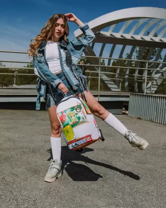 SPONGEBOB KUNSTKRITIKER-RUCKSACK