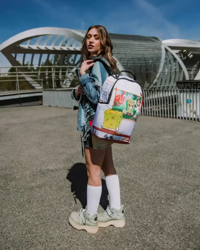 SPONGEBOB KUNSTKRITIKER-RUCKSACK
