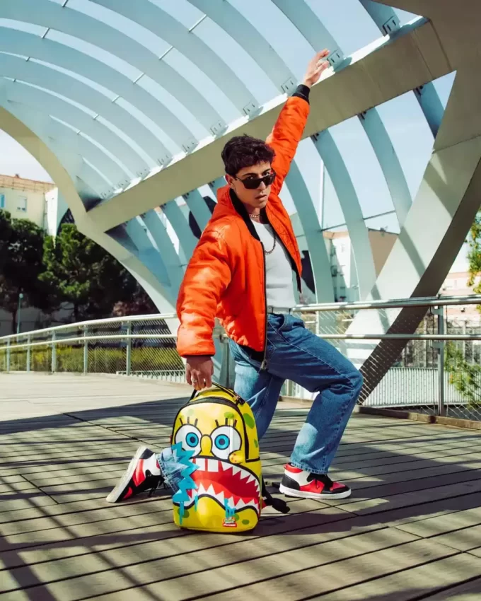 SPONGEBOB SHARKBITE RUCKSACK (DLXV)