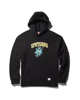 SpongeBob Splat Hoodie (schwarz)