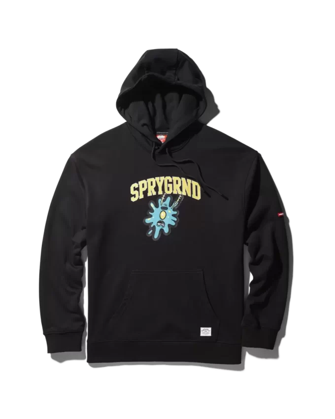 SpongeBob Splat Hoodie (schwarz)