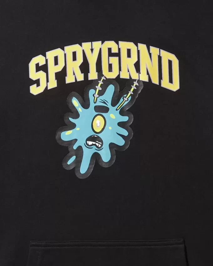 SpongeBob Splat Hoodie (schwarz)