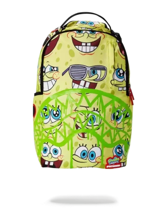 SpongeBob-Sprühfarbe-Gesichtsmuster