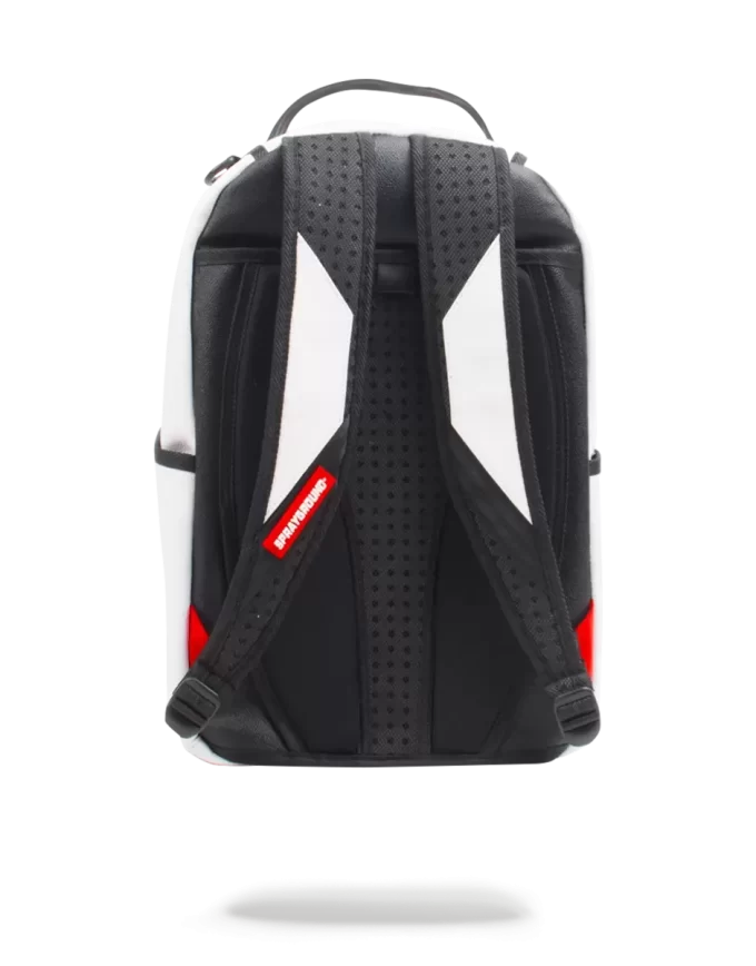 SPRAYGROUND DIY WEISSER RUCKSACK (VEGANES LEDER & INNENFUTTER AUS MILCH) & INKLUSIVE MARKER