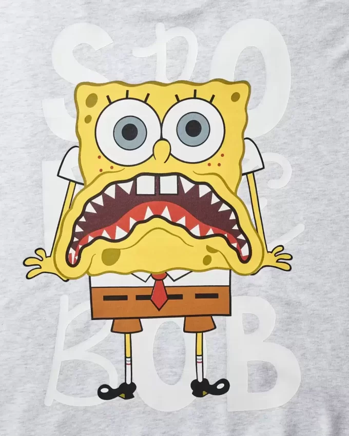 SPRAYGROUND Pullover-Sweatshirt mit Rundhalsausschnitt (Hellgrau)