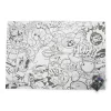 SPRAYGROUND RIESIGES MALPOSTER 39″x27″ & INKLUSIVE FARBEN