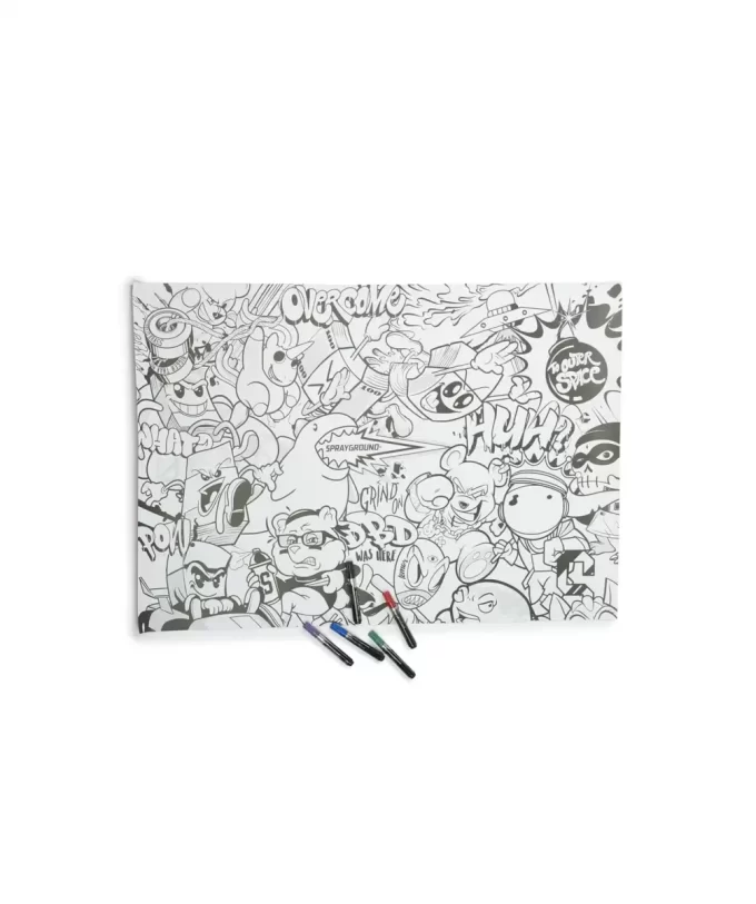 SPRAYGROUND RIESIGES MALPOSTER 39″x27″ & INKLUSIVE FARBEN