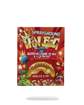 SPRAYGROUND RUBBELSPIELKARTE – GEWINNEN SIE EINEN RUCKSACK, EINEN GELDBÄREN ODER EIN KOFFER!