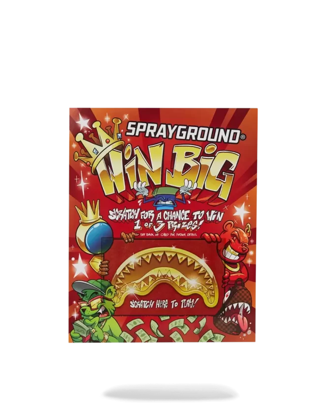 SPRAYGROUND RUBBELSPIELKARTE – GEWINNEN SIE EINEN RUCKSACK, EINEN GELDBÄREN ODER EIN KOFFER! SPRAYGROUND RUBBELSPIELKARTE – GEWINNEN SIE EINEN RUCKSACK, EINEN GELDBÄREN ODER EIN KOFFER!