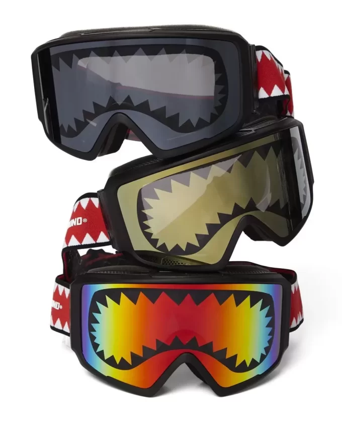 Sprayground Shark Schutzbrille mit 3 austauschbaren Linsen