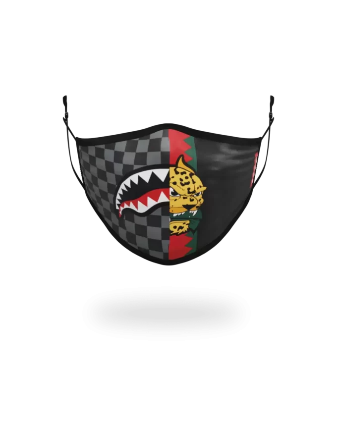 SPUCCI SPLIT FORMASCHINEN-GESICHTSMASKE FÜR ERWACHSENE