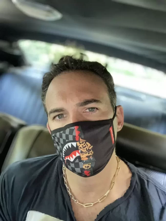 SPUCCI SPLIT FORMASCHINEN-GESICHTSMASKE FÜR ERWACHSENE