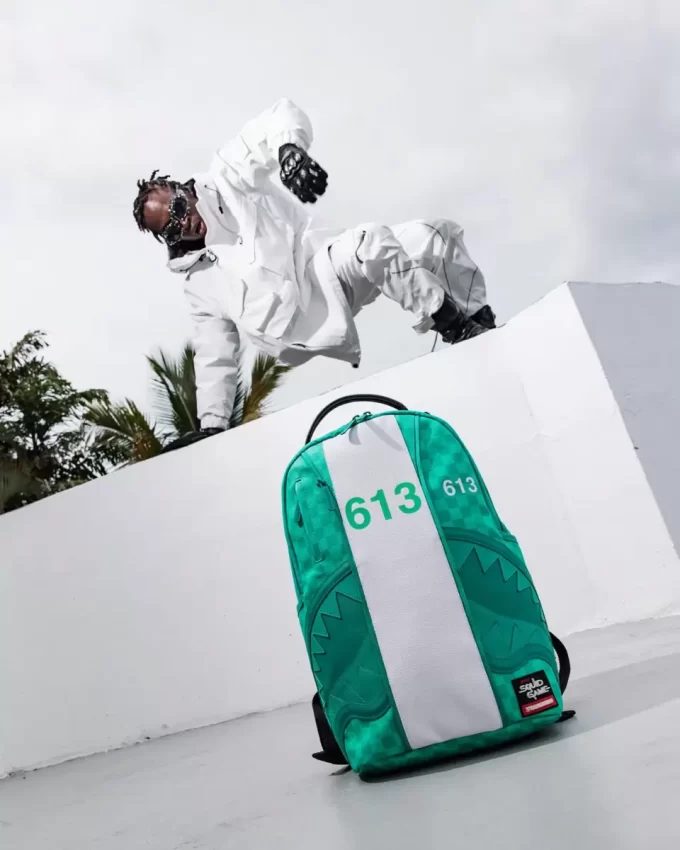 SQUID GAME COLLAB JUMPSUIT RUCKSACK