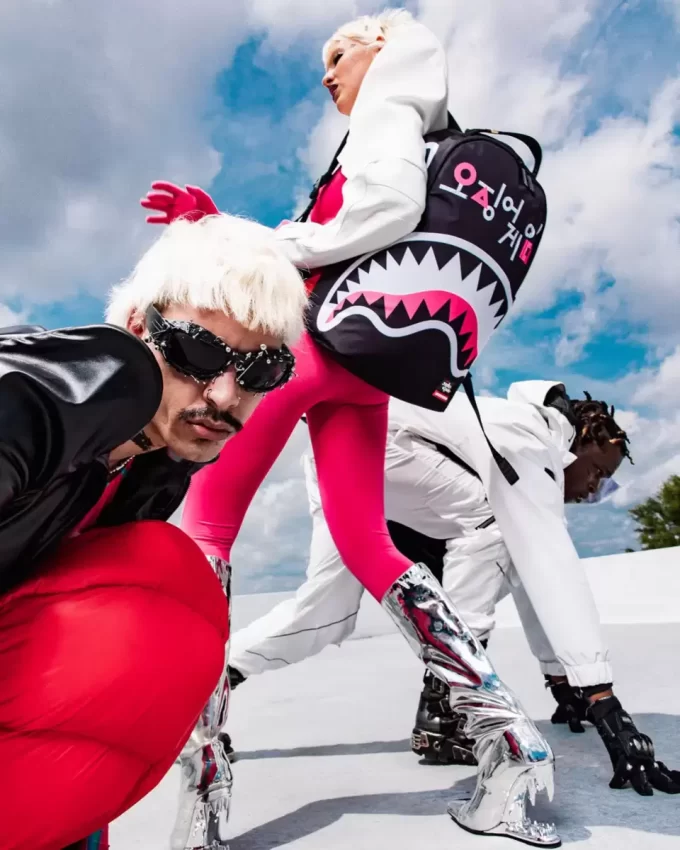 SQUID GAME COLLAB LOGO LOCKUP RUCKSACK