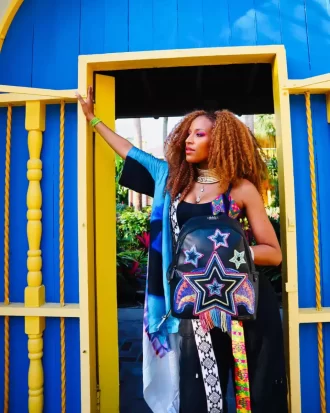 STAR RACER A.I.7 SANDFLOWER COLLAB BEADD SAVAGE BACKPACK