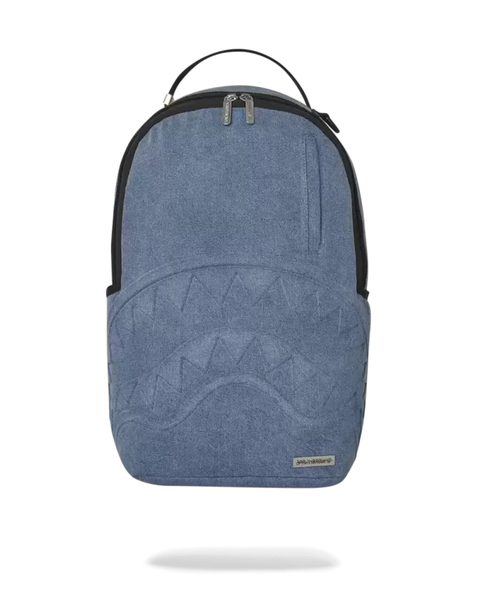 STONE WASH 3D SHARK RUCKSACK
