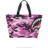 Strandtasche mit geteiltem Camouflage-Muster Strandtasche mit geteiltem Camouflage-Muster