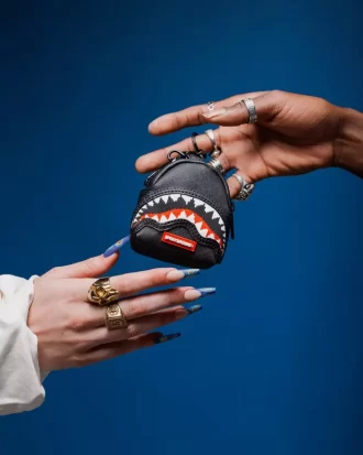 Strick-Kommandanten-Rucksack-Schlüsselanhänger Strick-Kommandanten-Rucksack-Schlüsselanhänger