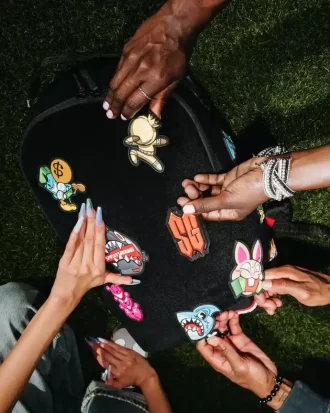 STUCK ON YA – RUCKSACK MIT KLETTVERSCHLUSS