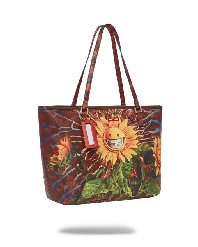 SUNFLOWER GRIN RON ENGLISH COLLAB TOTE