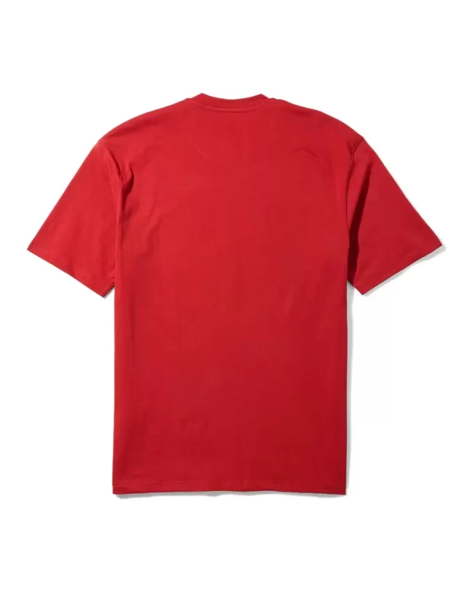 T-Shirt mit Bärenmotiv für Jugendliche, rot