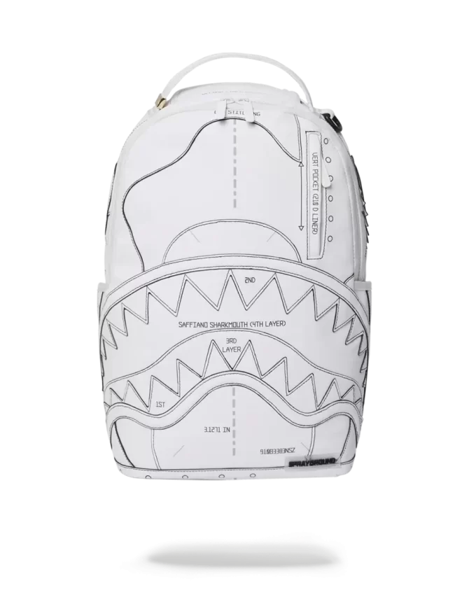TECHNISCHER GESCHNITTEN & SHARK RUCKSACK (DLXV)