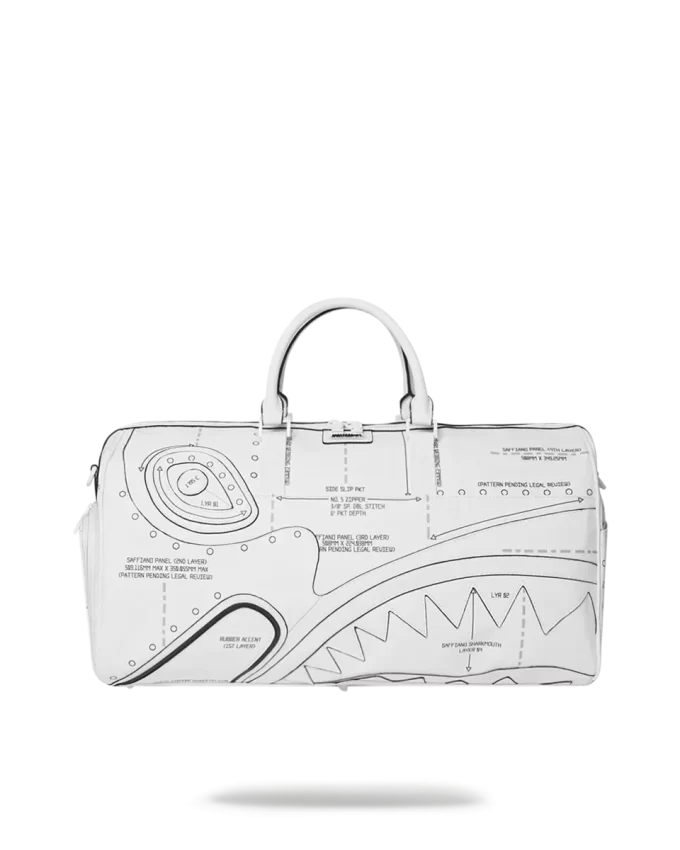 TECHNISCHER SCHNITT & SHARK-DUFFLE