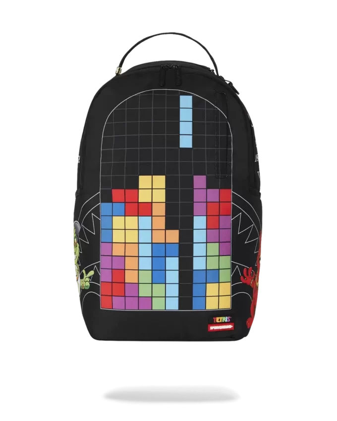 TETRIS MIT DIABLO UND GELDBÄR-RUCKSACK