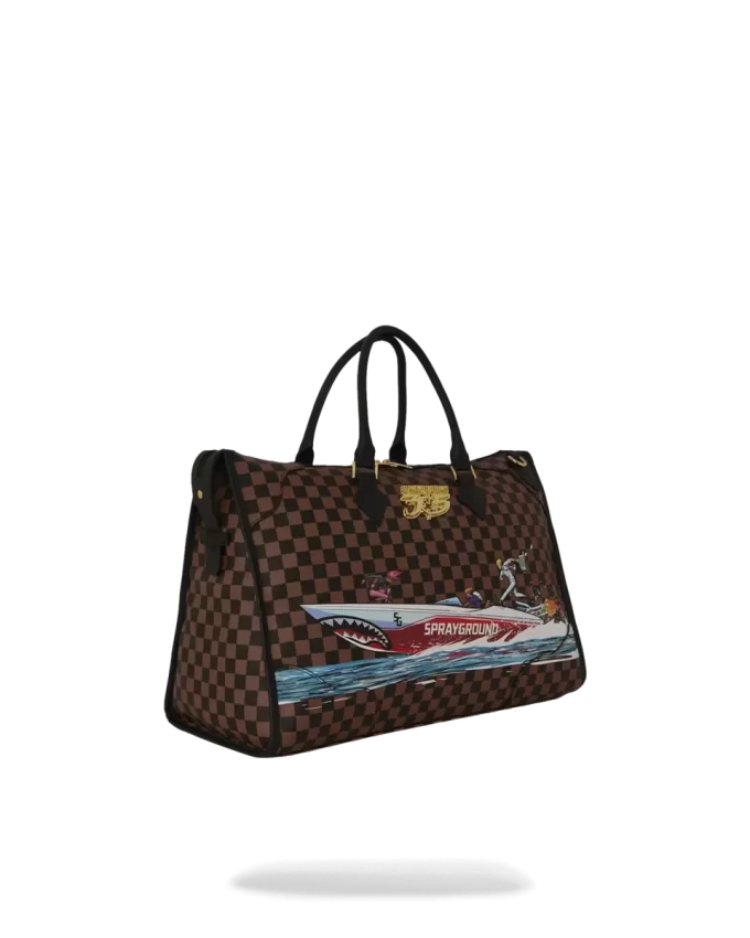 THE 305 SPEEDBOAT GETAWAY PYRAMID DUFFLE