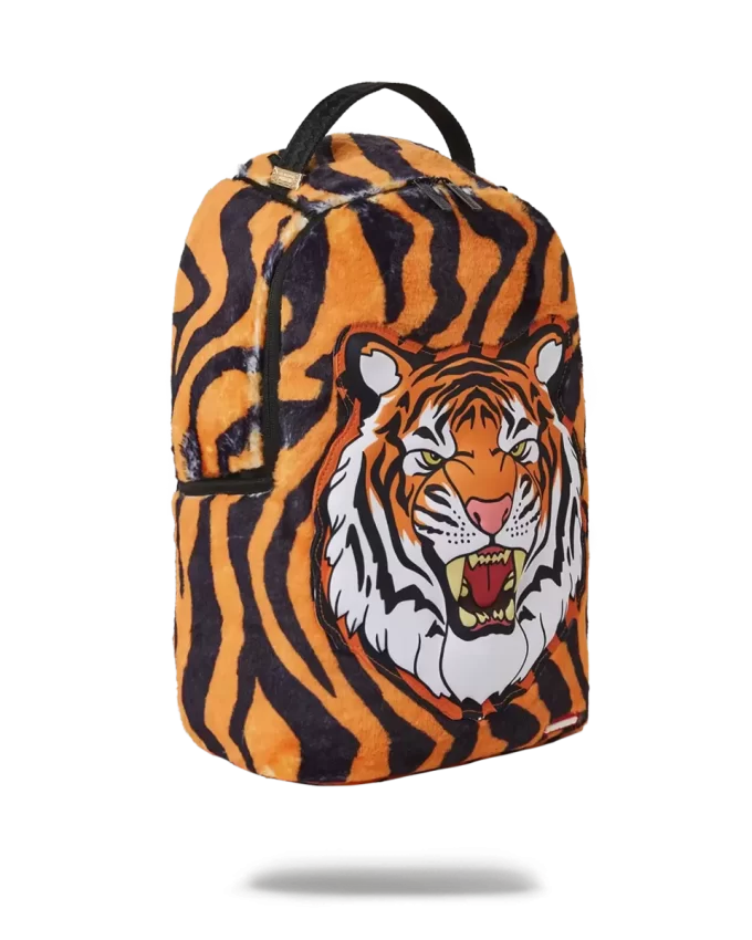 TIGER COZY VELOURS PELZRUCKSACK TIGER COZY VELOURS PELZRUCKSACK