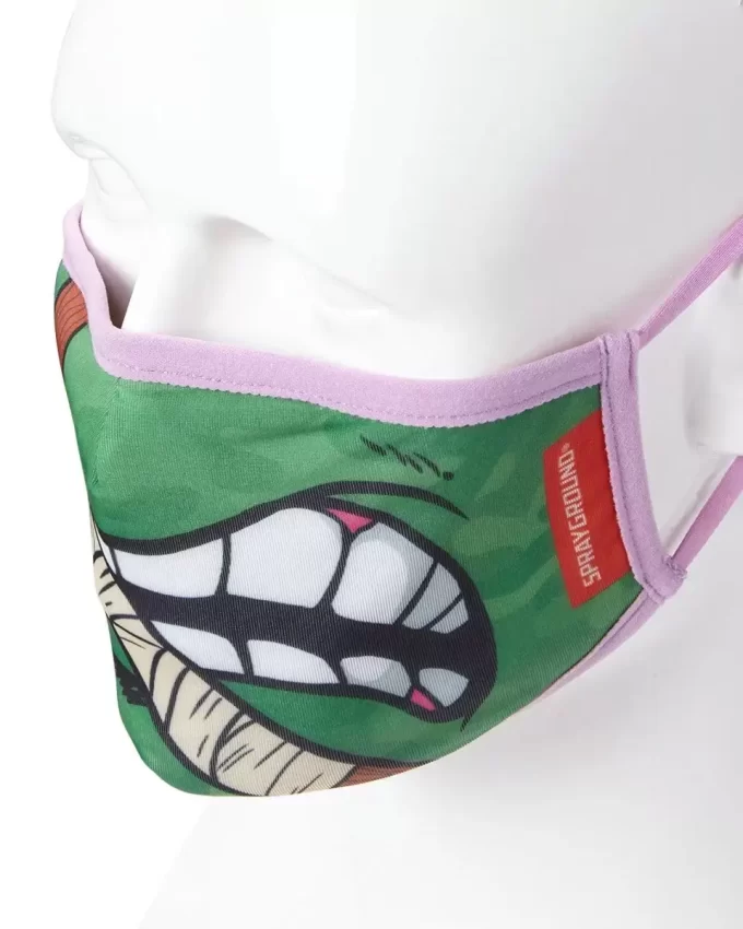 TMNT-GESICHTSMASKE FÜR ERWACHSENE: DONATELLO SHARK, FORMANGEPASSEND