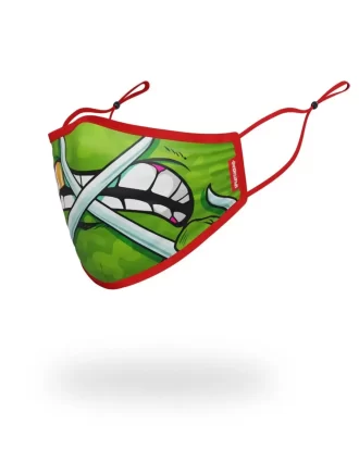 TMNT-GESICHTSMASKE FÜR ERWACHSENE: RAPHAEL SHARK, FORMANGEPASSEND TMNT-GESICHTSMASKE FÜR ERWACHSENE: RAPHAEL SHARK, FORMANGEPASSEND