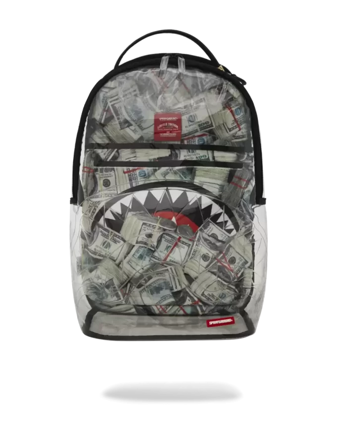 TRANSPARENTER RUCKSACK – MONEY CHOMP