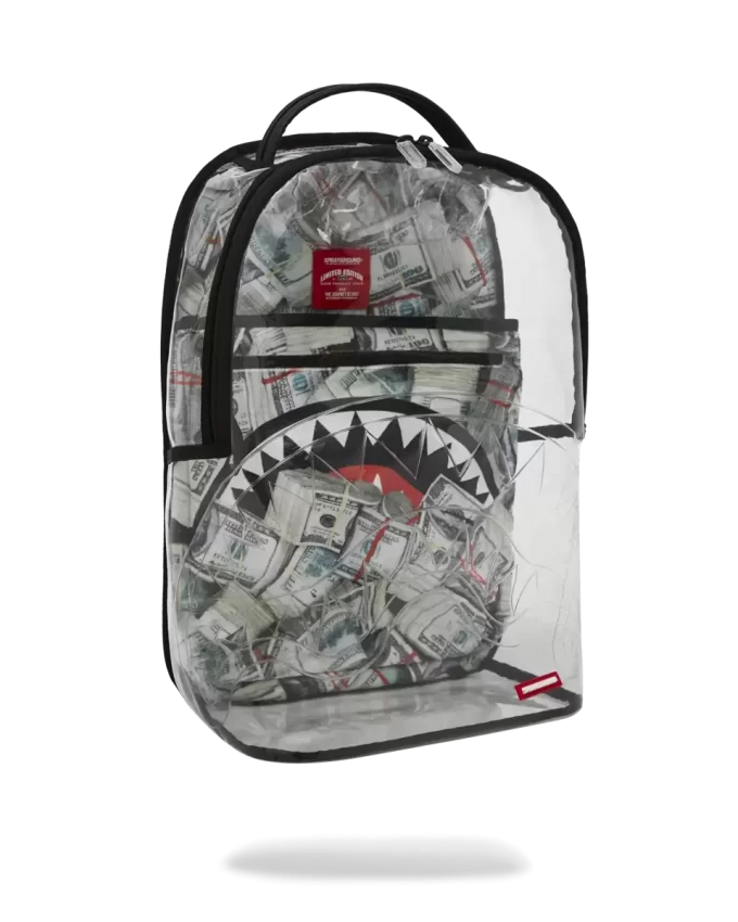 TRANSPARENTER RUCKSACK – MONEY CHOMP