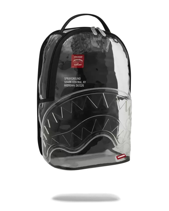 TRANSPARENTER RUCKSACK – SHARK CENTRAL