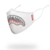 TRINITY DIAMOND SHARK (WHT) POLYESTER-GESICHTSMASKE TRINITY DIAMOND SHARK (WHT) POLYESTER-GESICHTSMASKE