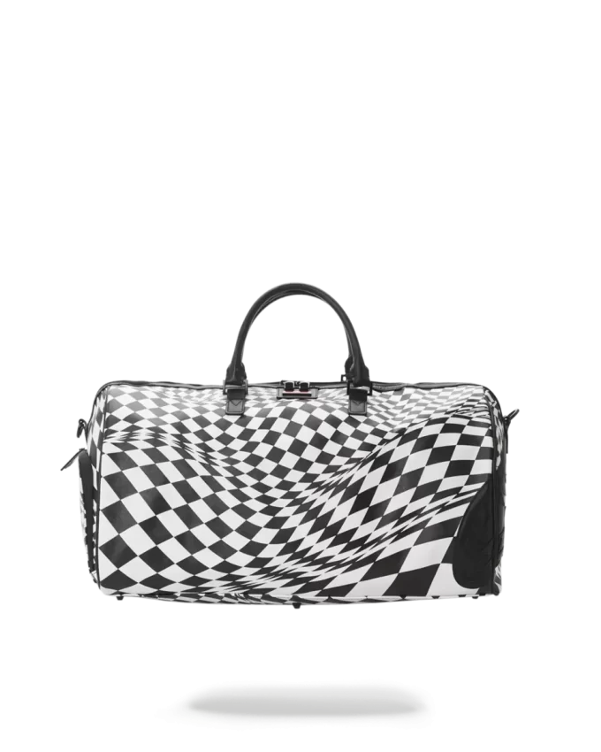 TRIPPY CHECK DUFFLE