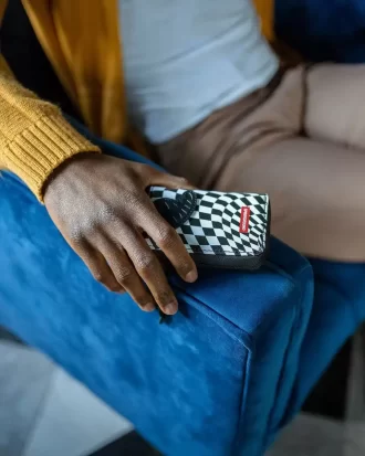 TRIPPY CHECK GELDBÖRSE