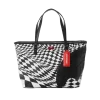 TRIPPY CHECK TOTE