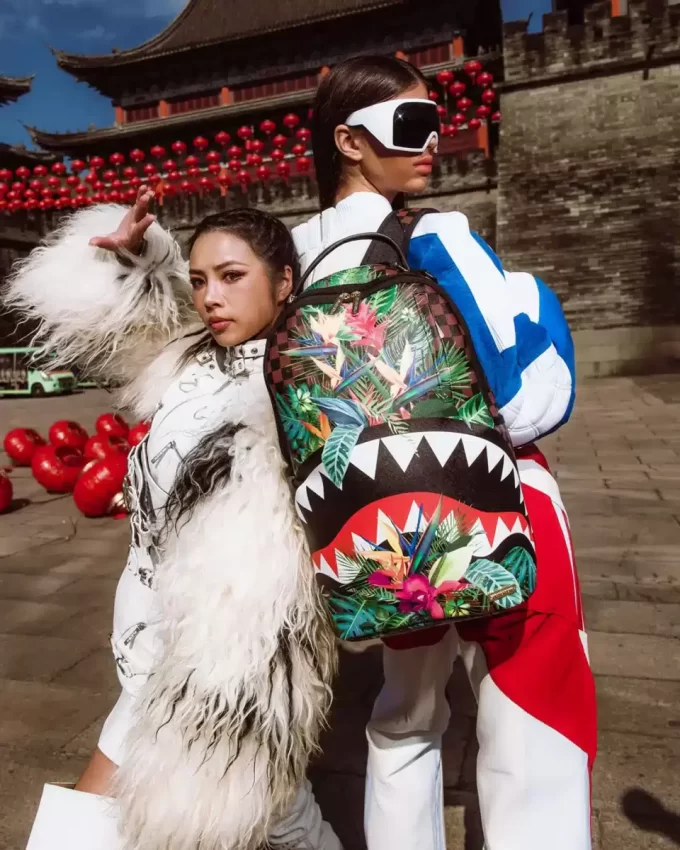 TROPICAL CHECK DLXSV RUCKSACK