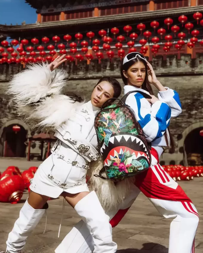 TROPICAL CHECK DLXSV RUCKSACK