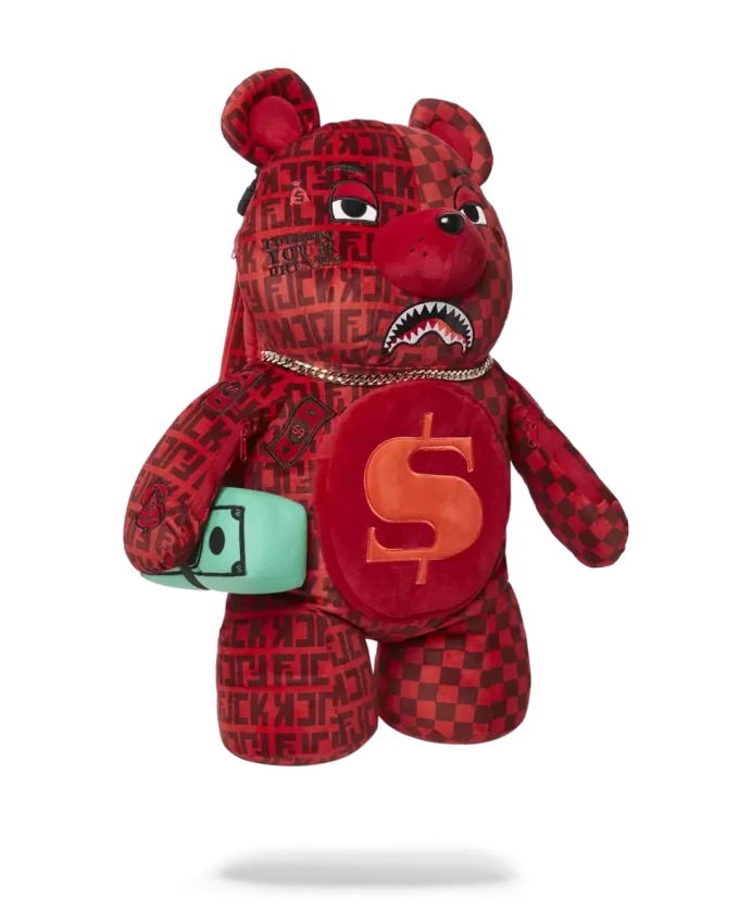 VENI VIDI VICI MONEYBEAR TEDDYBEAR RUCKSACK