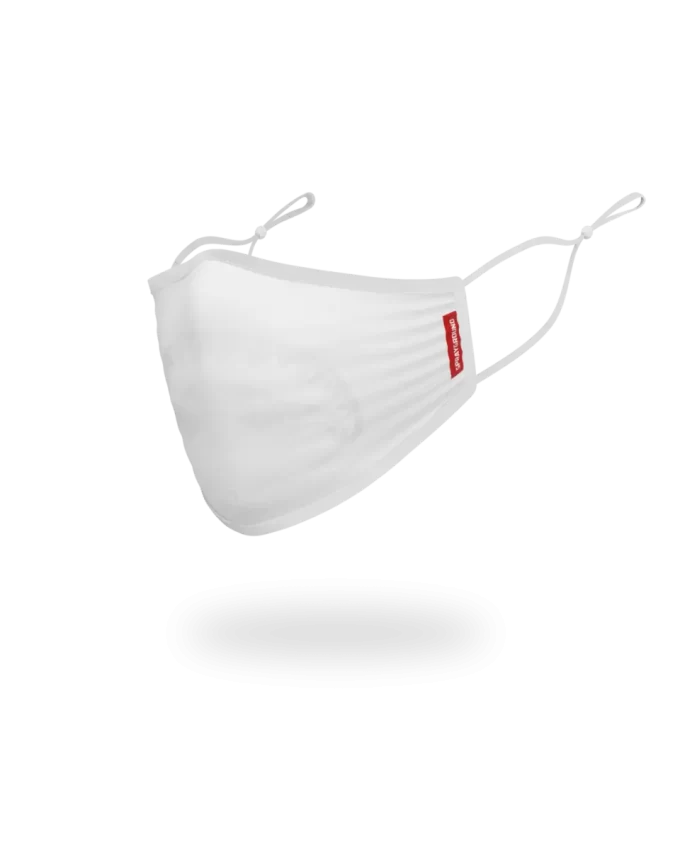 WEISSE AUF WEISSE HAIE FORMANGEPASSENDE GESICHTSMASKE FÜR ERWACHSENE WEISSE AUF WEISSE HAIE FORMANGEPASSENDE GESICHTSMASKE FÜR ERWACHSENE