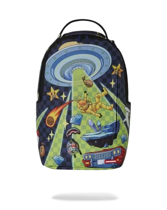 Weltraumverzerrter Rucksack