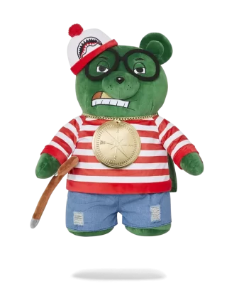 WHERES WALDO MONEYBEAR TEDDYBEAR RUCKSACK