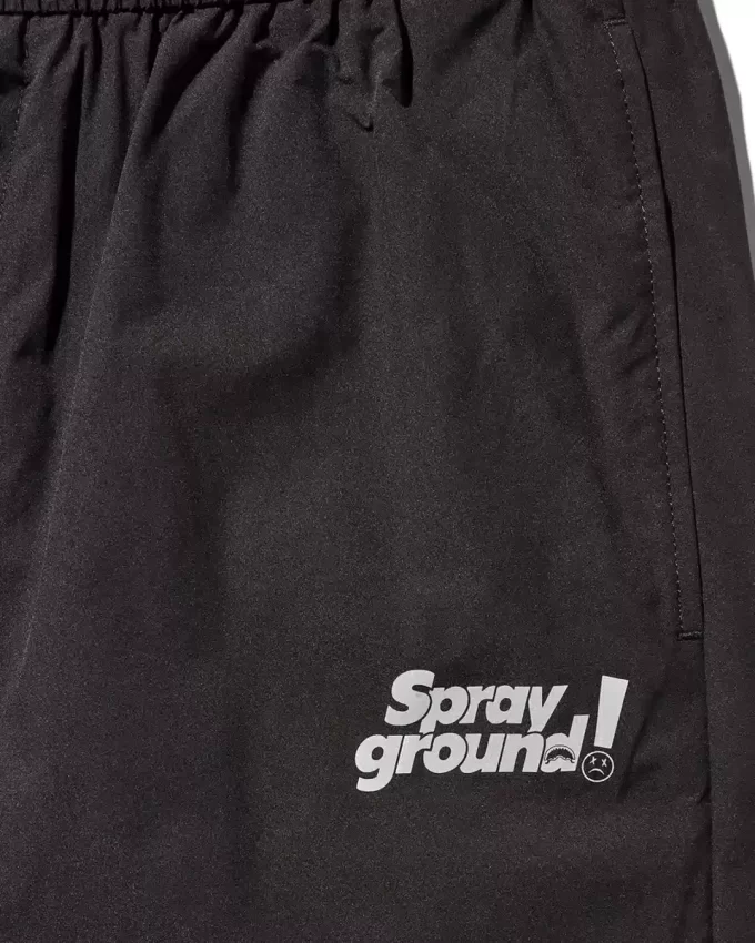 Windbreaker-Hose mit Farbblockmuster