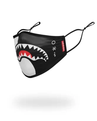 Yin-Yang-Gesichtsmaske für Erwachsene, eng anliegend