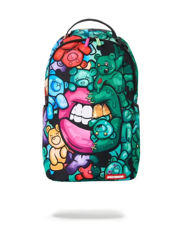 ZOMBIE-GUMMIBÄRCHEN-LIPPEN-RUCKSACK
